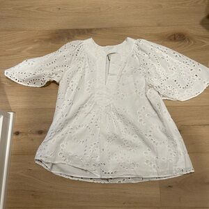 Tuckernuck white lace top